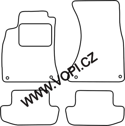 Autokoberce Audi A5 / S5 06/2007 -  Perfectfit (220)